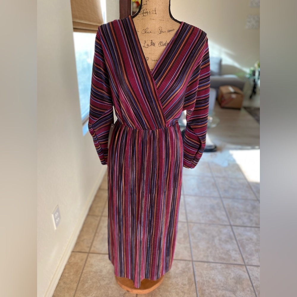 Colorful Anthropologie dress size L